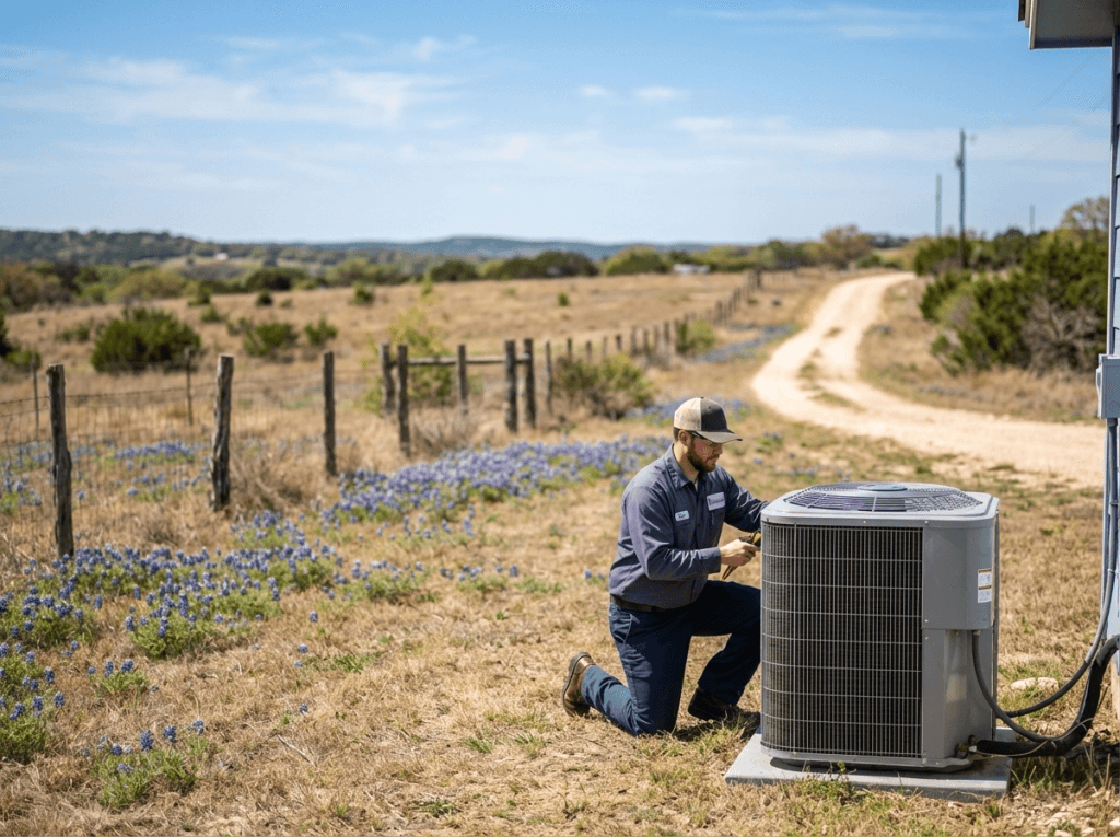 hvac mountain city tx